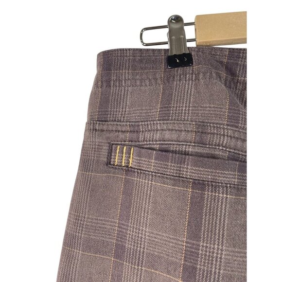 PrAna Mens Plaid Khaki Casual Shorts Size 34 - Picture 5 of 11